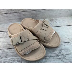 Teva Women's Neutral Beige Hurricane Verge Rubber Slide Sandals Size 7 NWOB